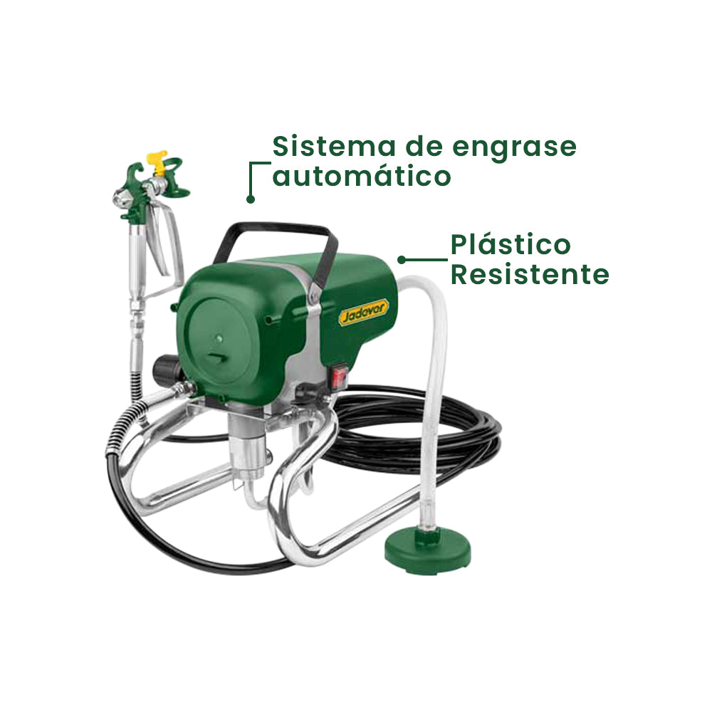 Equipo para Pintura Airless 1000w 1600ml/min JADEVER