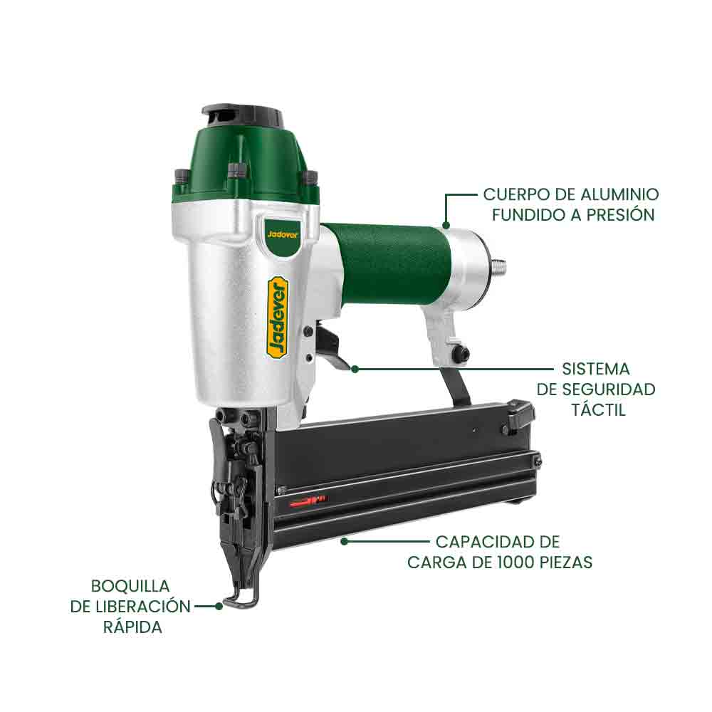 Clavadora Corchetera Neumática 60-100Psi JADEVER