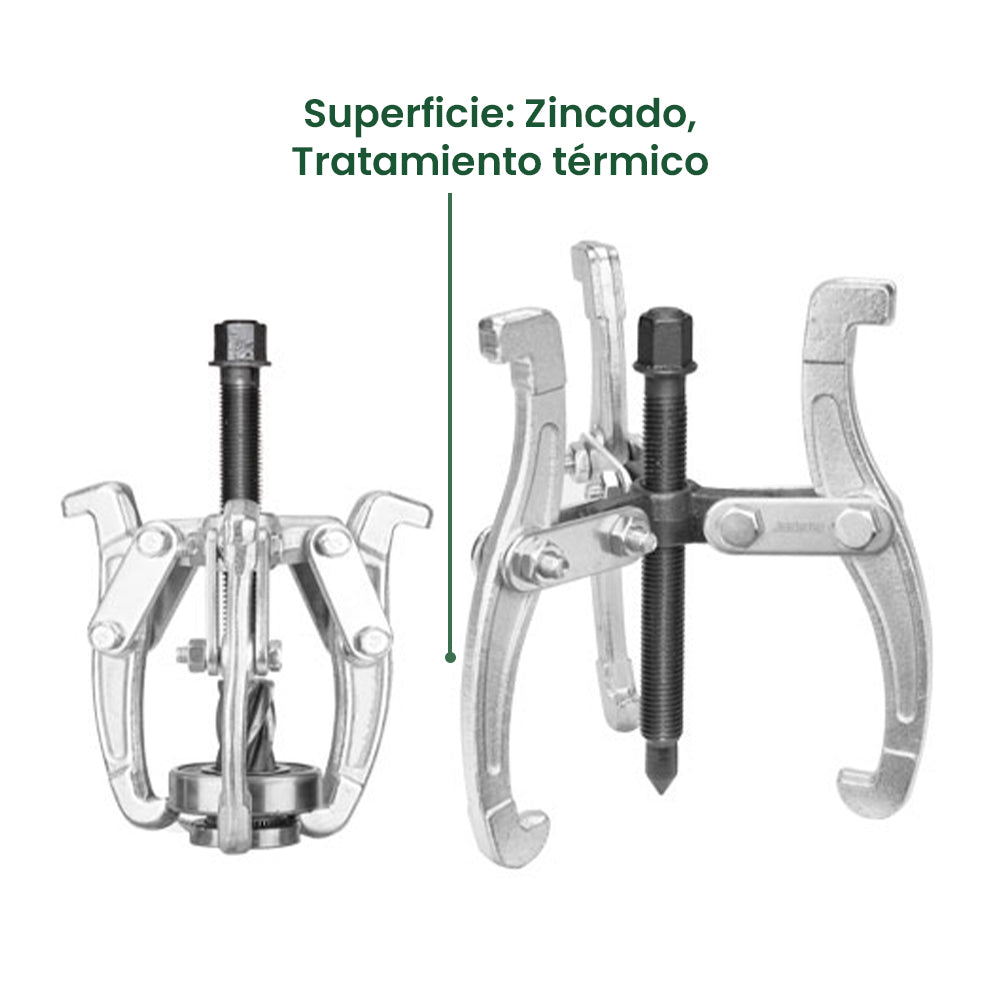 Extractor de Polea 6 Pulgadas 3 Patas JADEVER