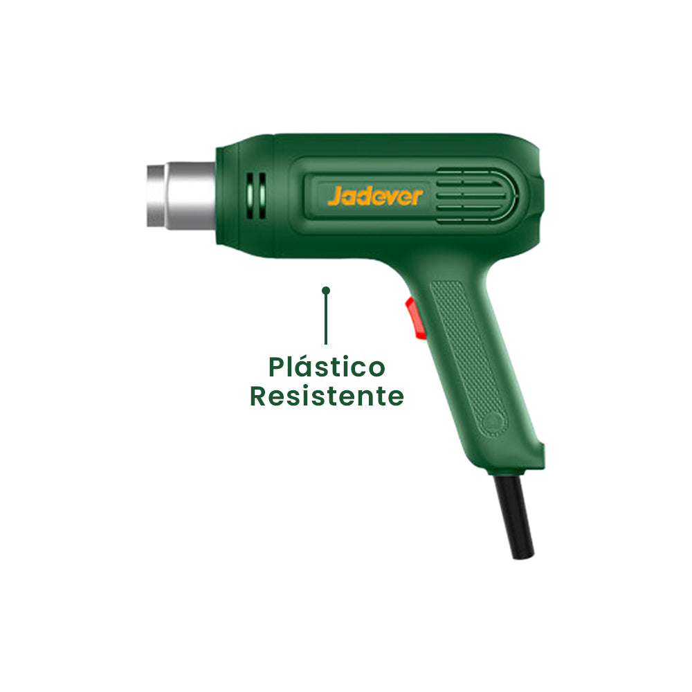 Pistola de Calor 1600w + Boquilla JADEVER
