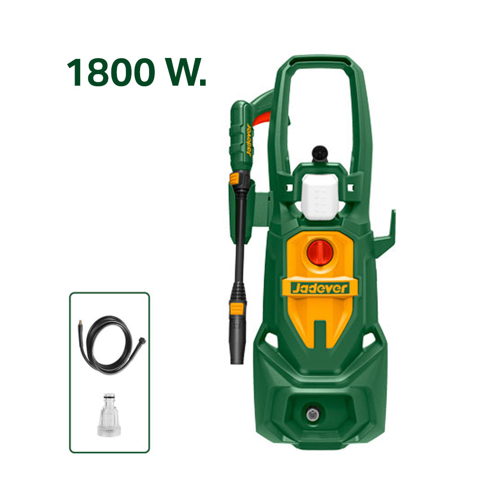 Hidrolavadora 1800w 130bar + 4 Piezas JADEVER