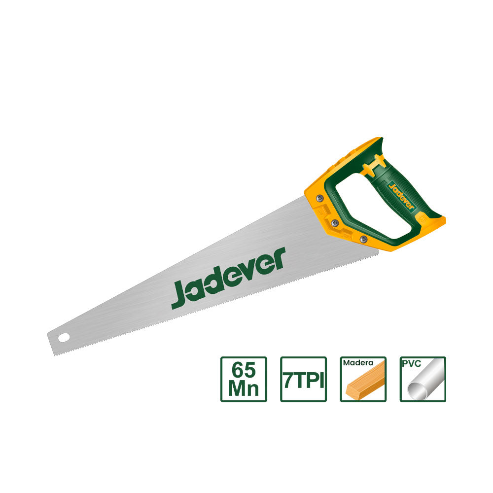 Serrucho Carpintero 18 Pulgadas JADEVER