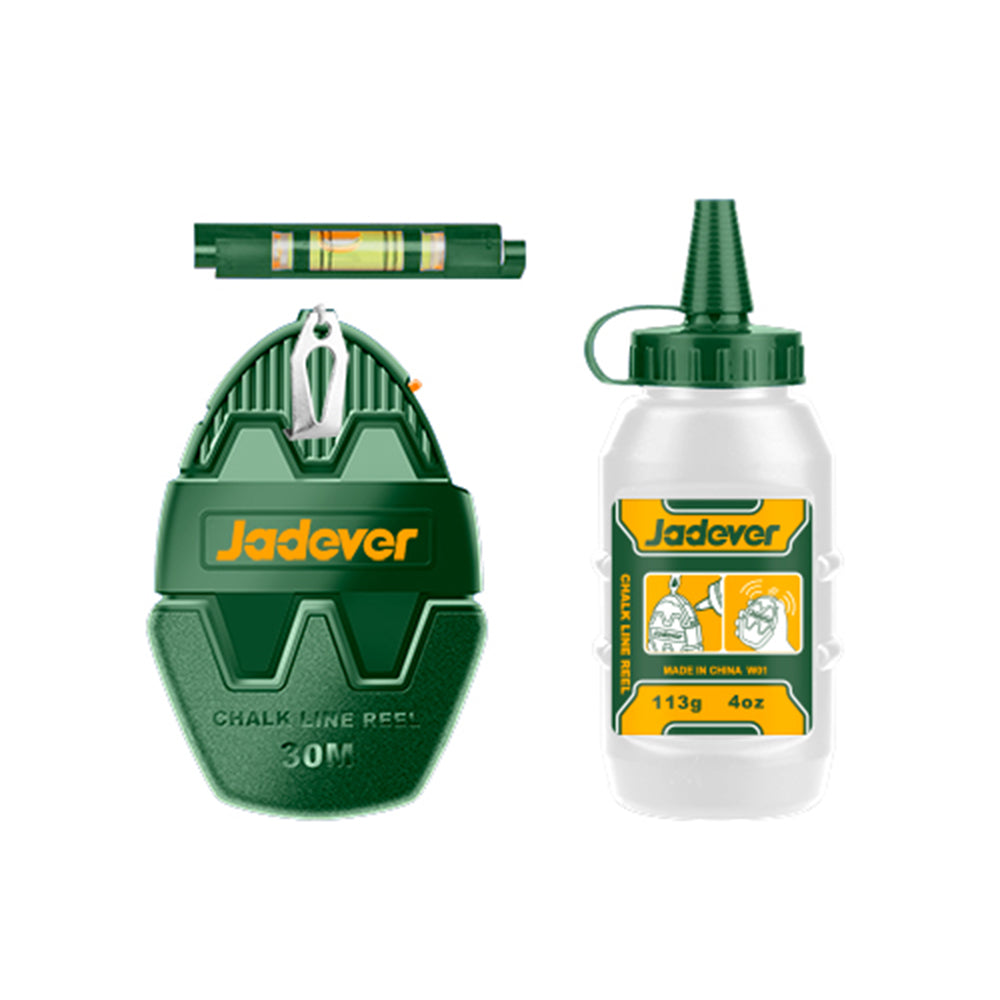 Kit Set Tizador + Tiza + Mini Nivel JADEVER