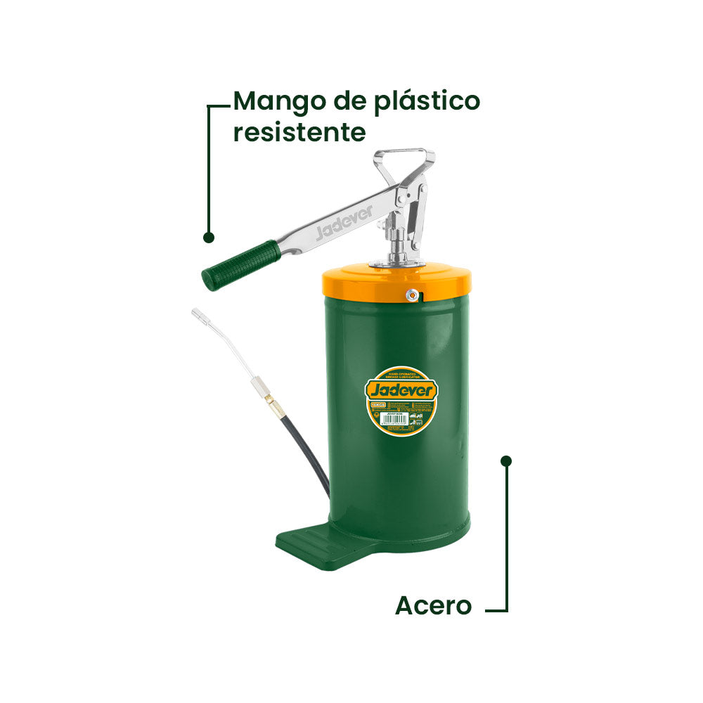 Engrasadora Grasera Manual 16 Kg JADEVER