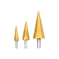 Set Brocas Pino Cónicas Escalonadas 4-32mm 3 Piezas JADEVER