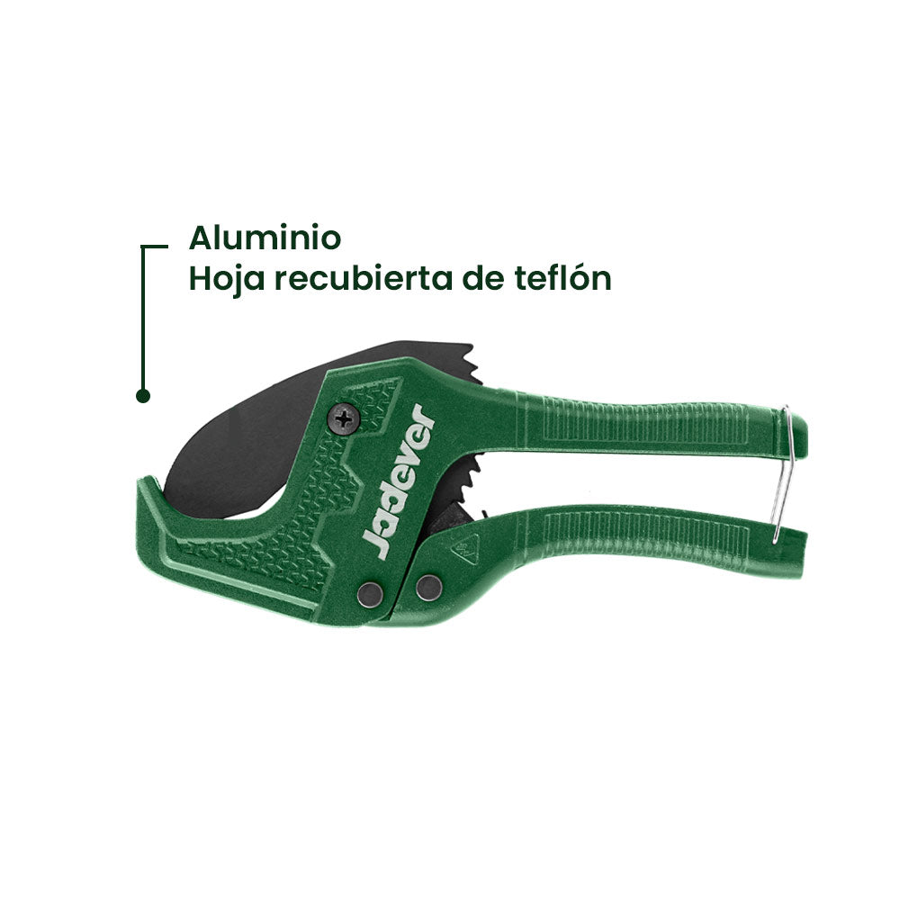 Tijera Cortador de Tubo PVC Plástico 3-42mm JADEVER