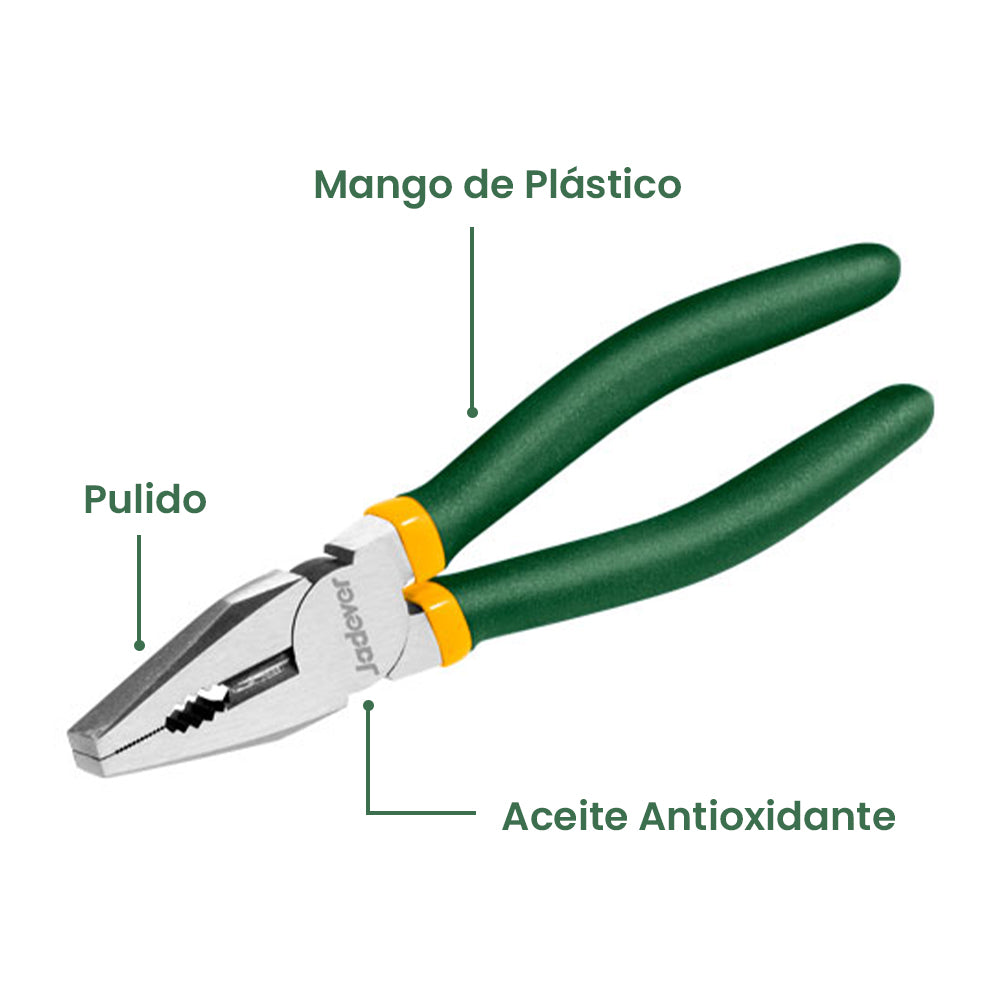 Alicate Combinado 8 Pulgadas 200mm JADEVER