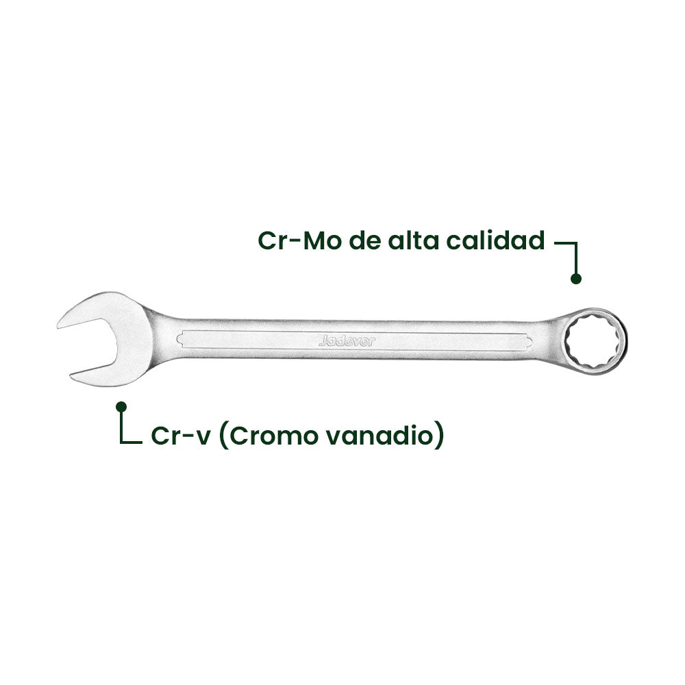 Juego de Llaves Punta Corona 6-22mm 12 Piezas JADEVER