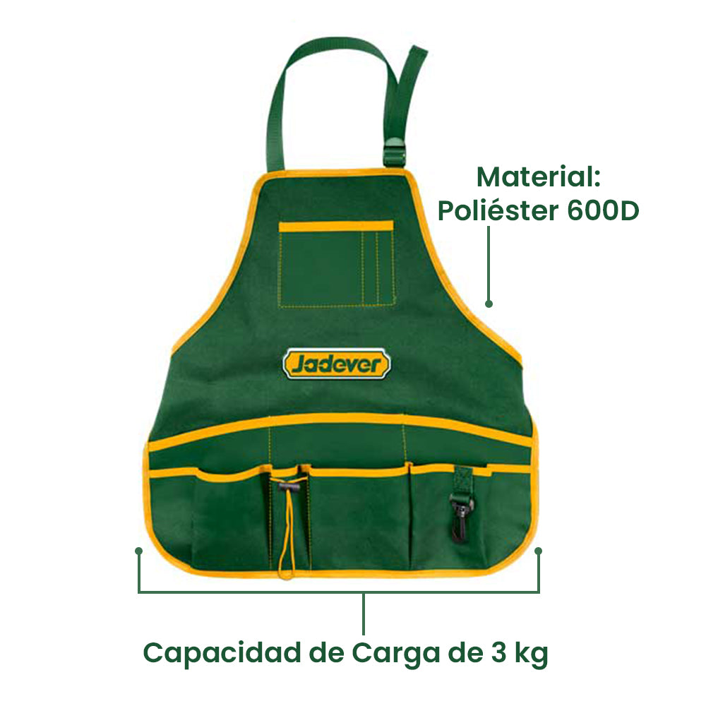 Delantal Carpintero Porta Herramienta JADEVER