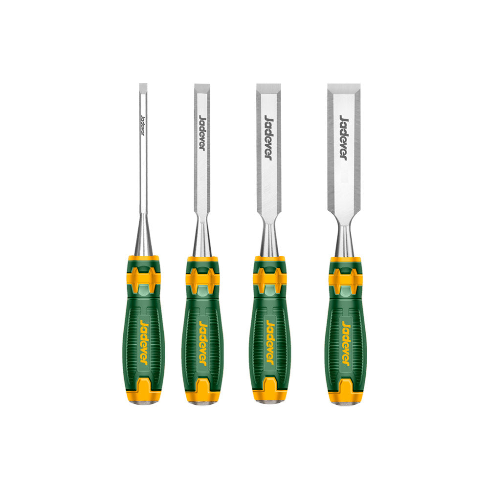 Juego Set de Formones para Madera 4 Piezas JADEVER