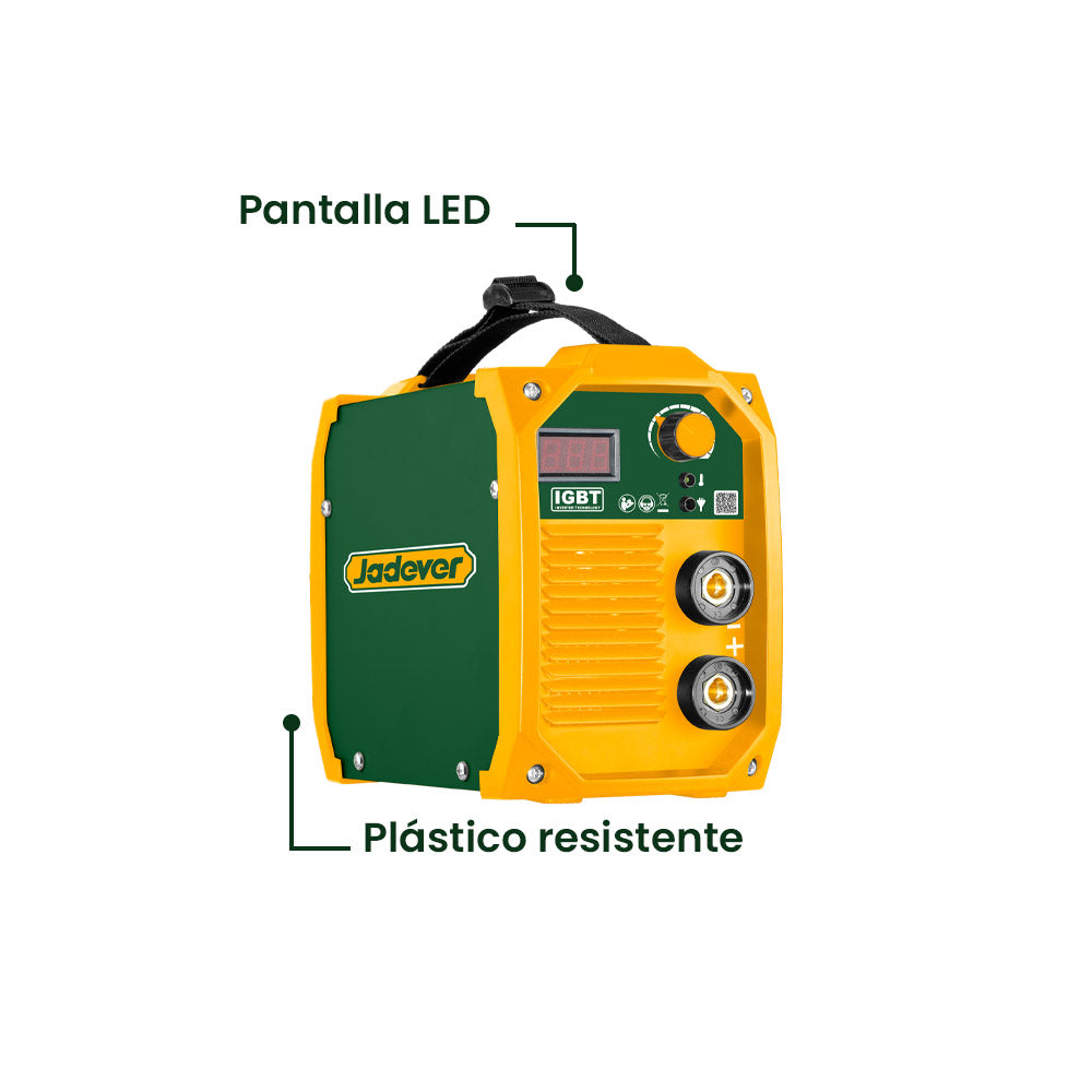 Soldadora Inverter MMA 150 Amperes + 5 Accesorios JADEVER