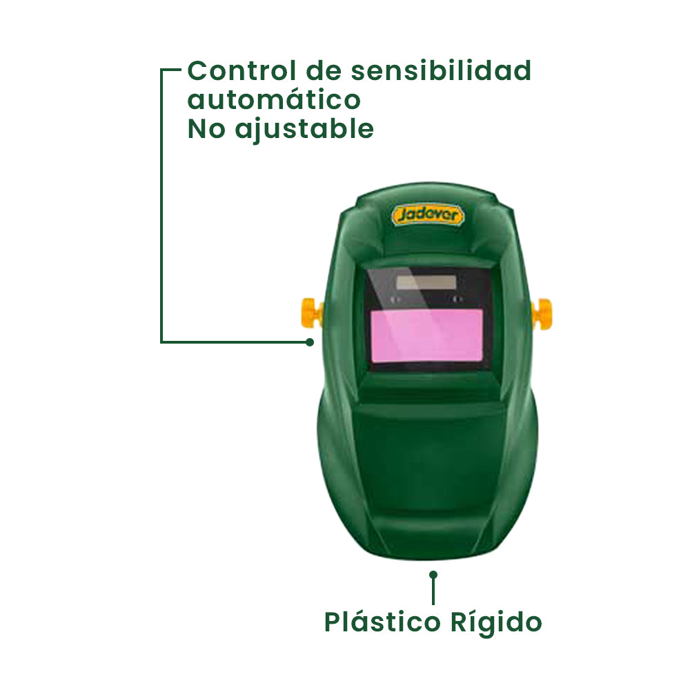 Mascara Soldar Fotosensible Automática 90x35mm JADEVER