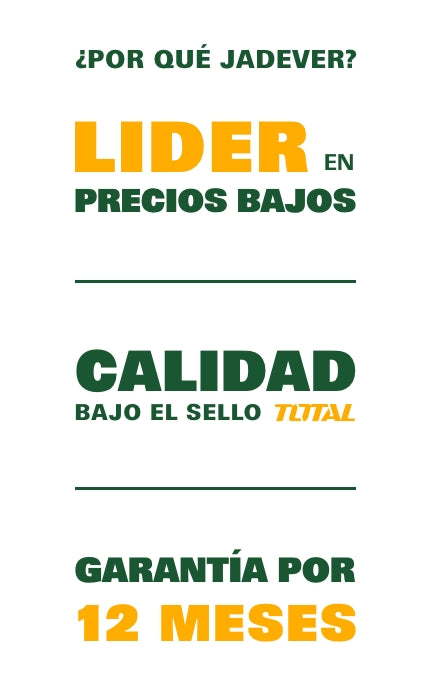 ¿Porque Jadever? - Herramientas Jadever