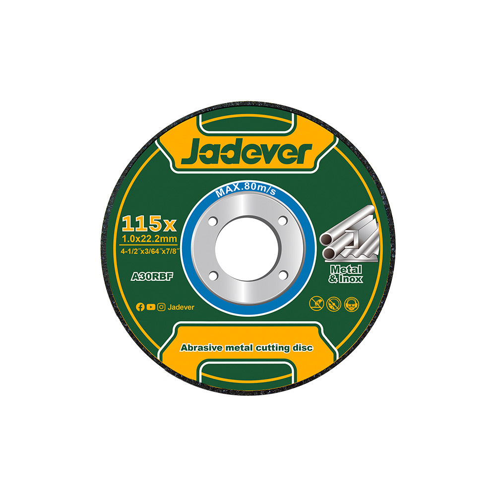 Juegos de Discos para Metal 115mm 15 piezas Jadever