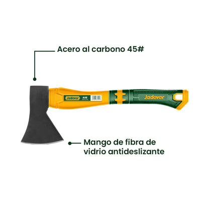 Hacha de Mano Mango Fibra 800g JADEVER